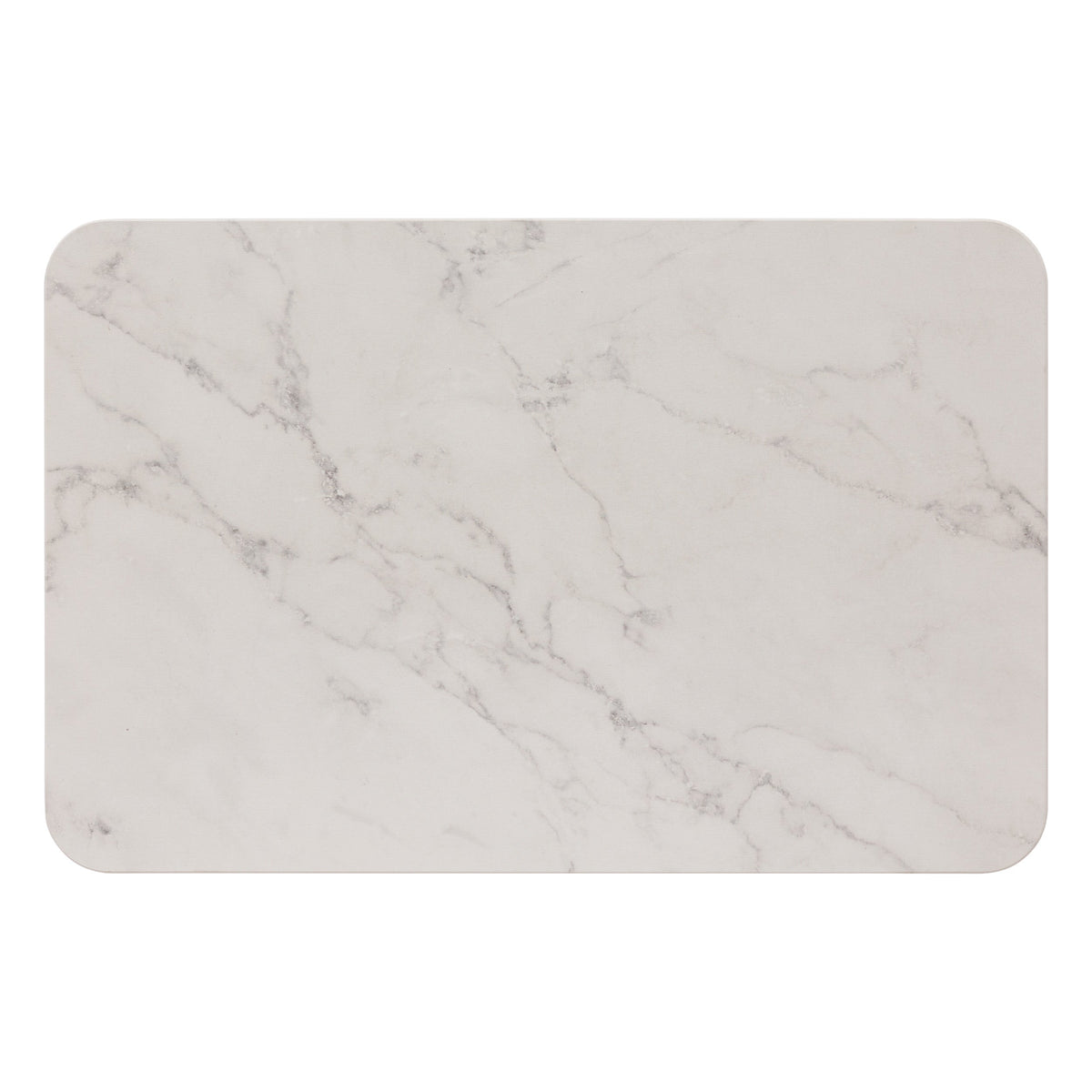 Lea Diatomite Bath Mat – White, 39 × 60 cm