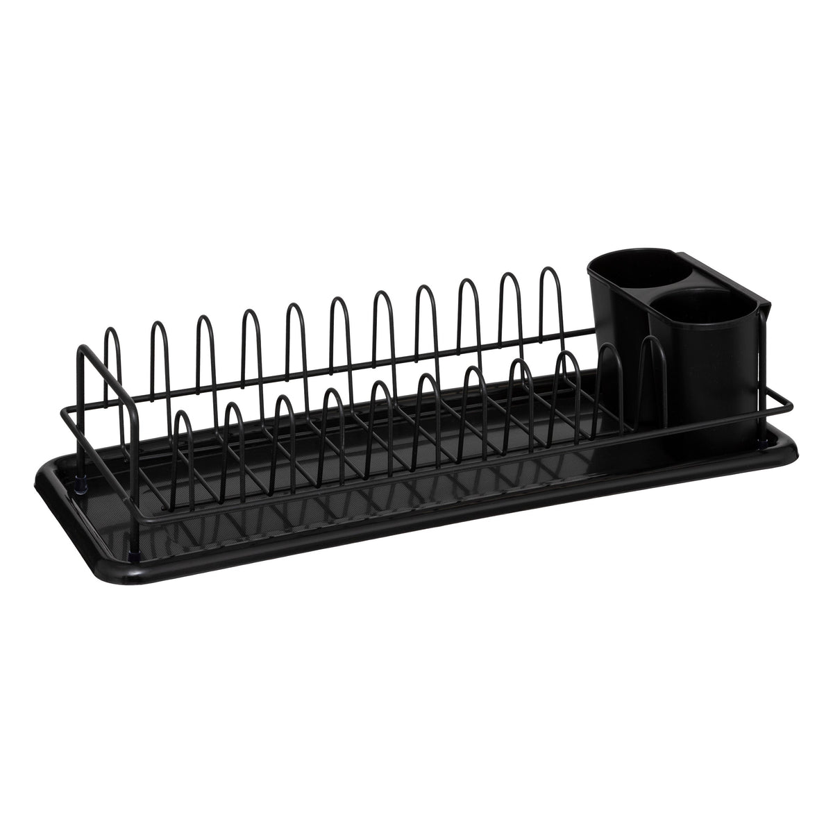 1TIER MINI DISH DRAIN BLACK ED