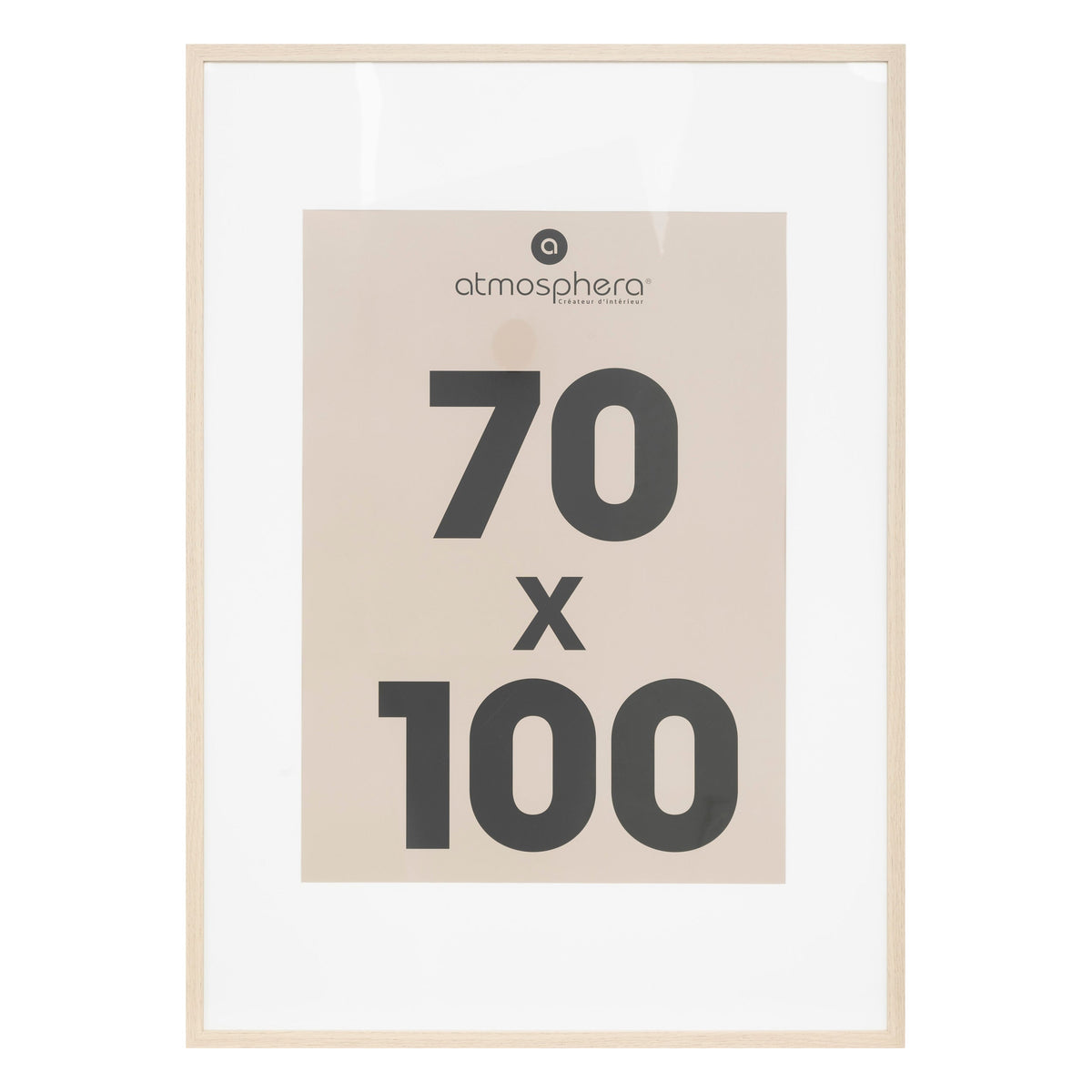 Manu Photo Frame – Natural, 70 × 100 cm