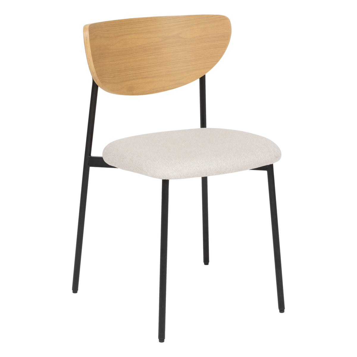Jaisa Chair – Beige/Black