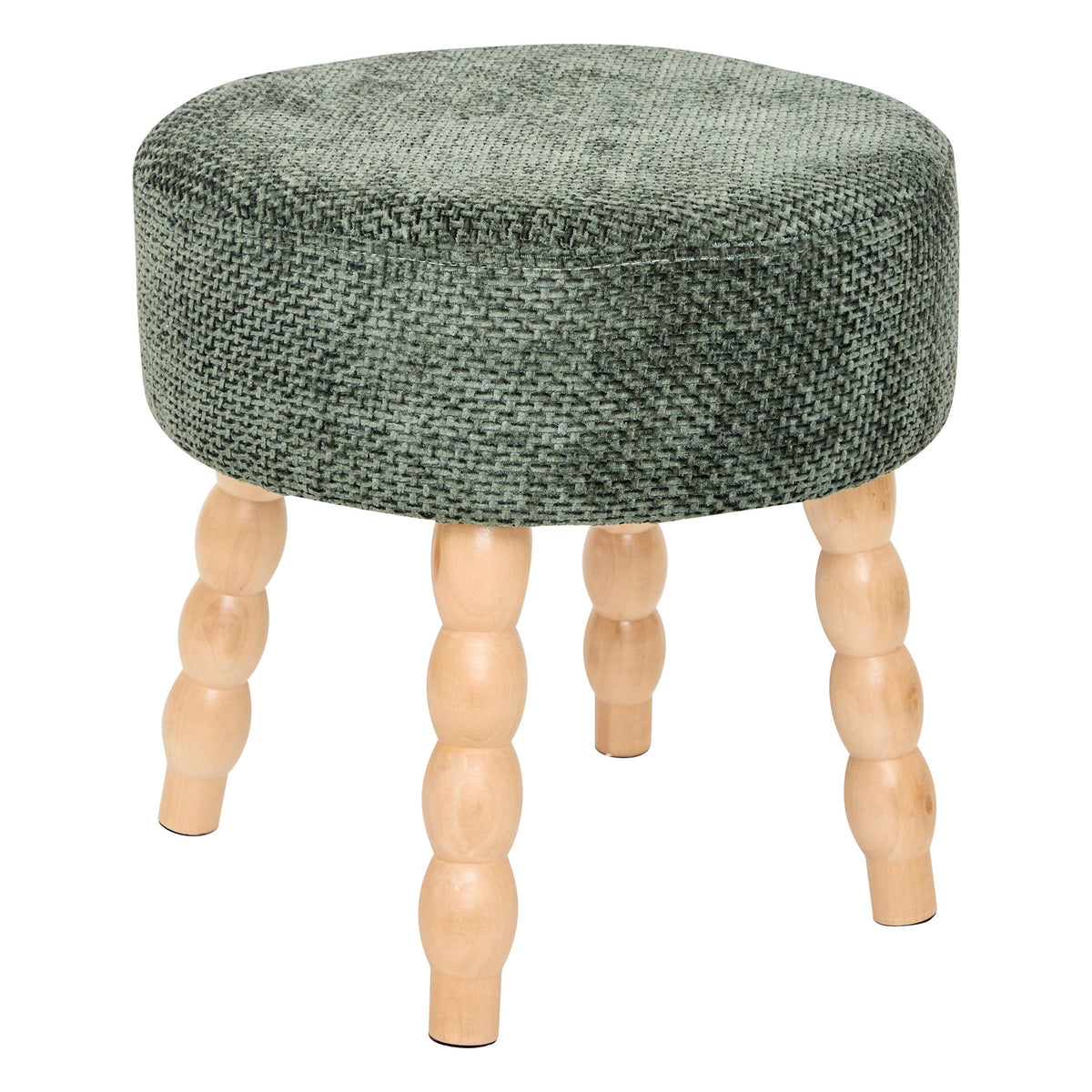 Spolo Chenille Stool – Cedar