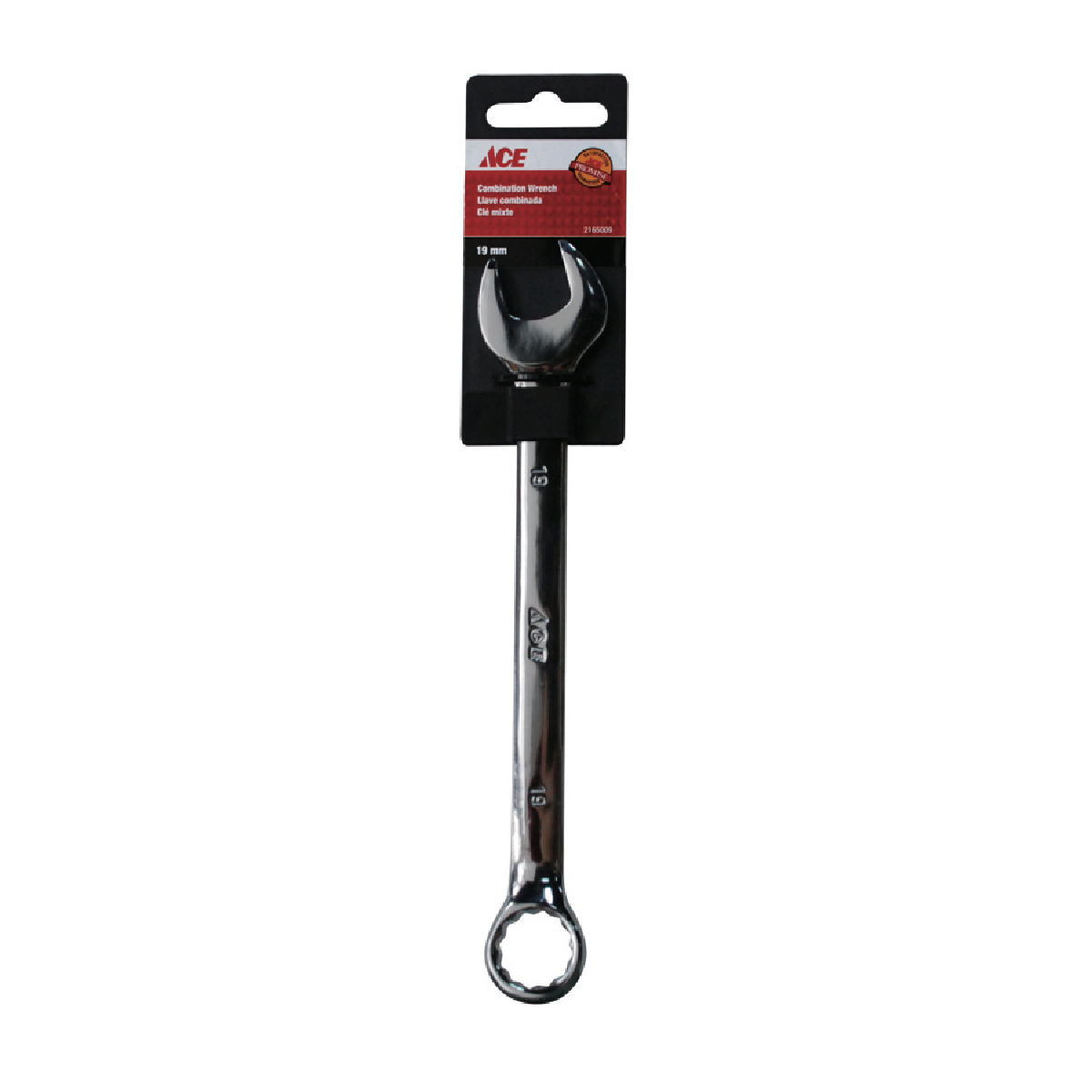 COMBINATION WRENCH 19MM POLISHED FINISH ACE