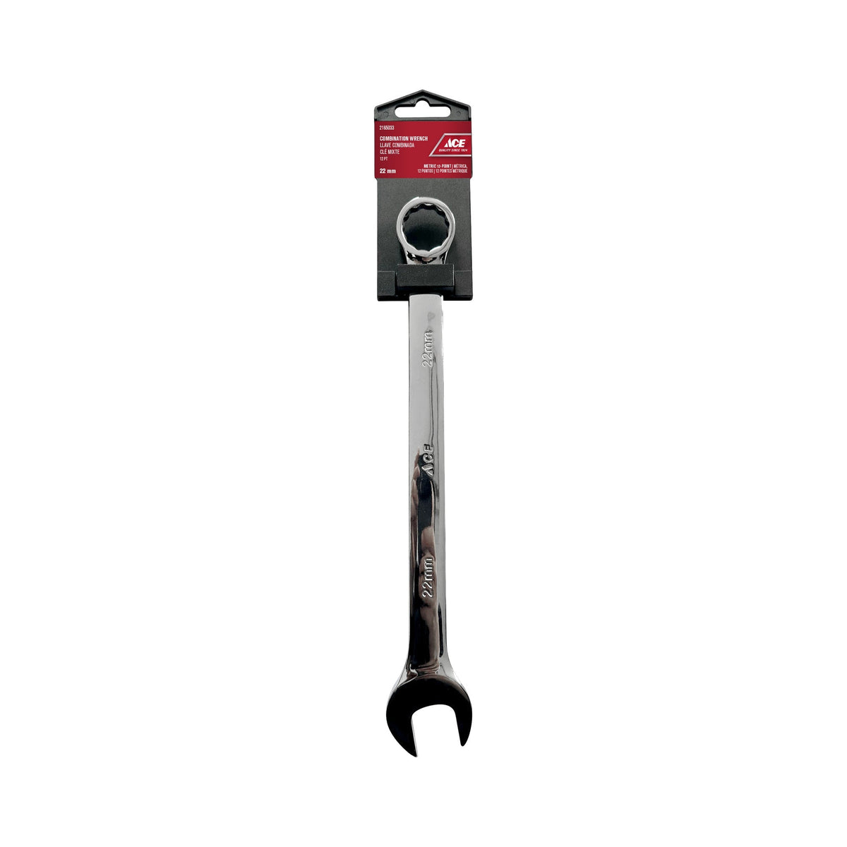 COMBINATION WRENCH 22MM POLISHED FINISH ACE