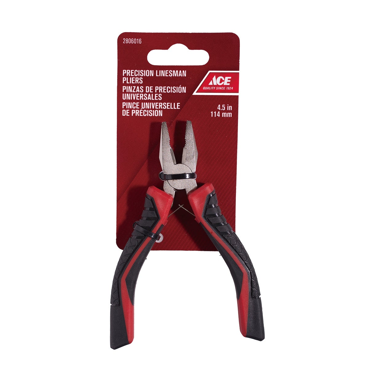 LINEMAN PLIERS 114MM (4.5IN) TPR GRIP ACE