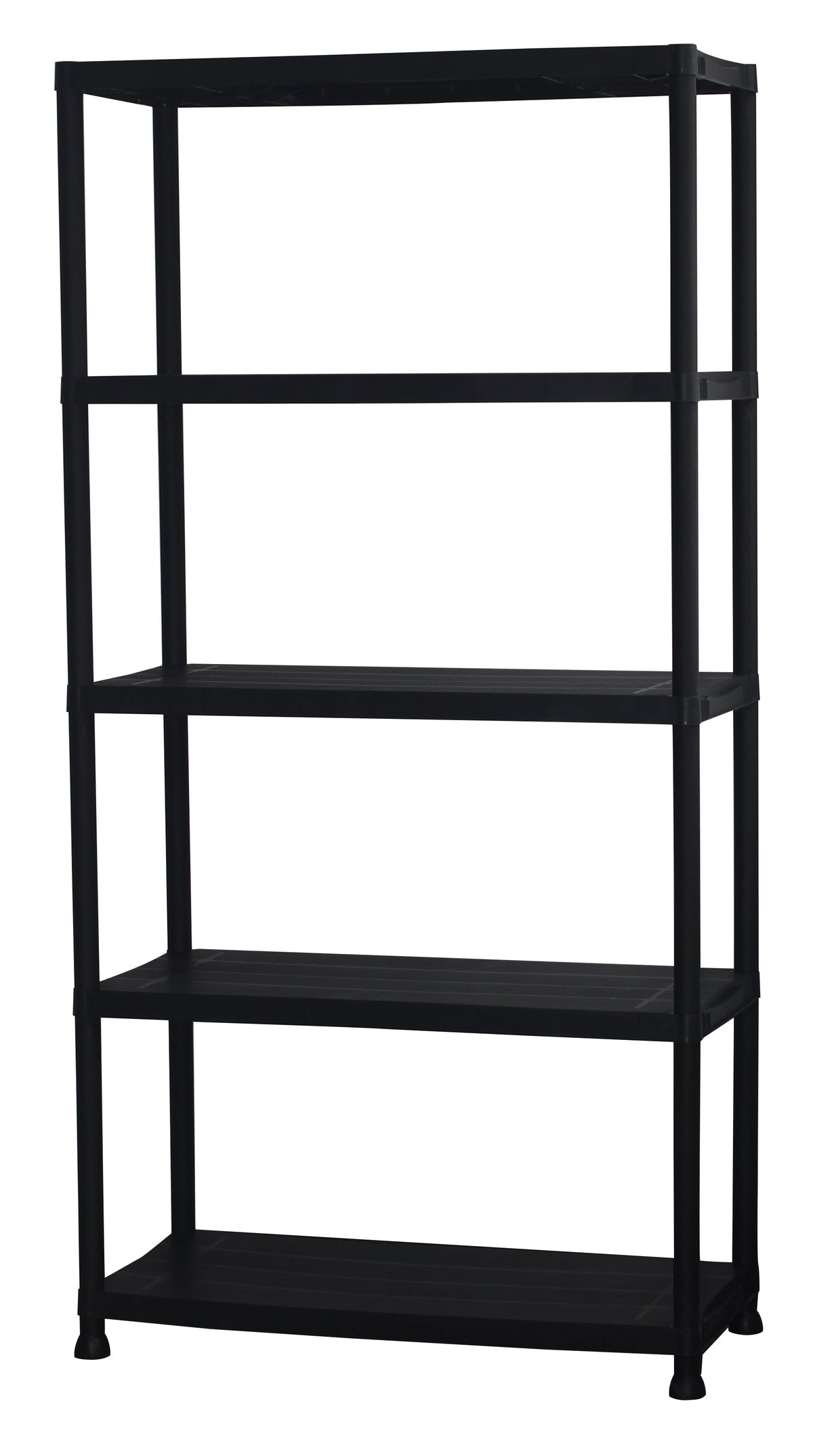 ACE 5 TIERS SHELF 180X90X40CM BLACK