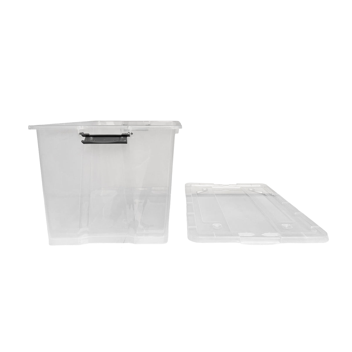 ACE clear 50-liter storage box with latching lid