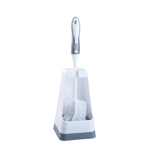 TOILET BRUSH AND CADDY 40CM (16IN) PLASTIC ACE