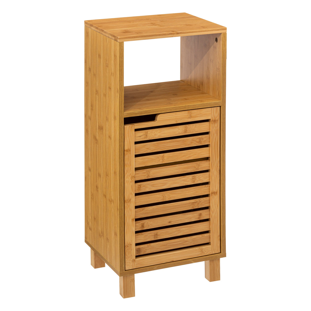 BAMBOO BATHROOM LOW CABINET
