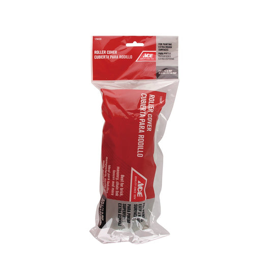 PAINT ROLLER COVER 9IN X 1.25IN (228.6MM X 31.8MM) POLYESTER ACE