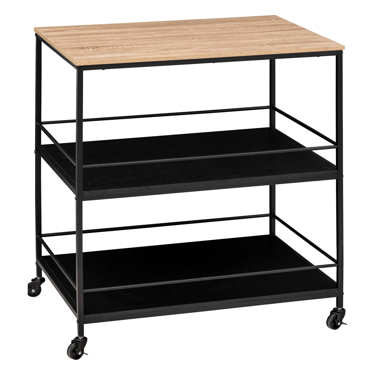 Aliaj 3-Tier Rolling Cart