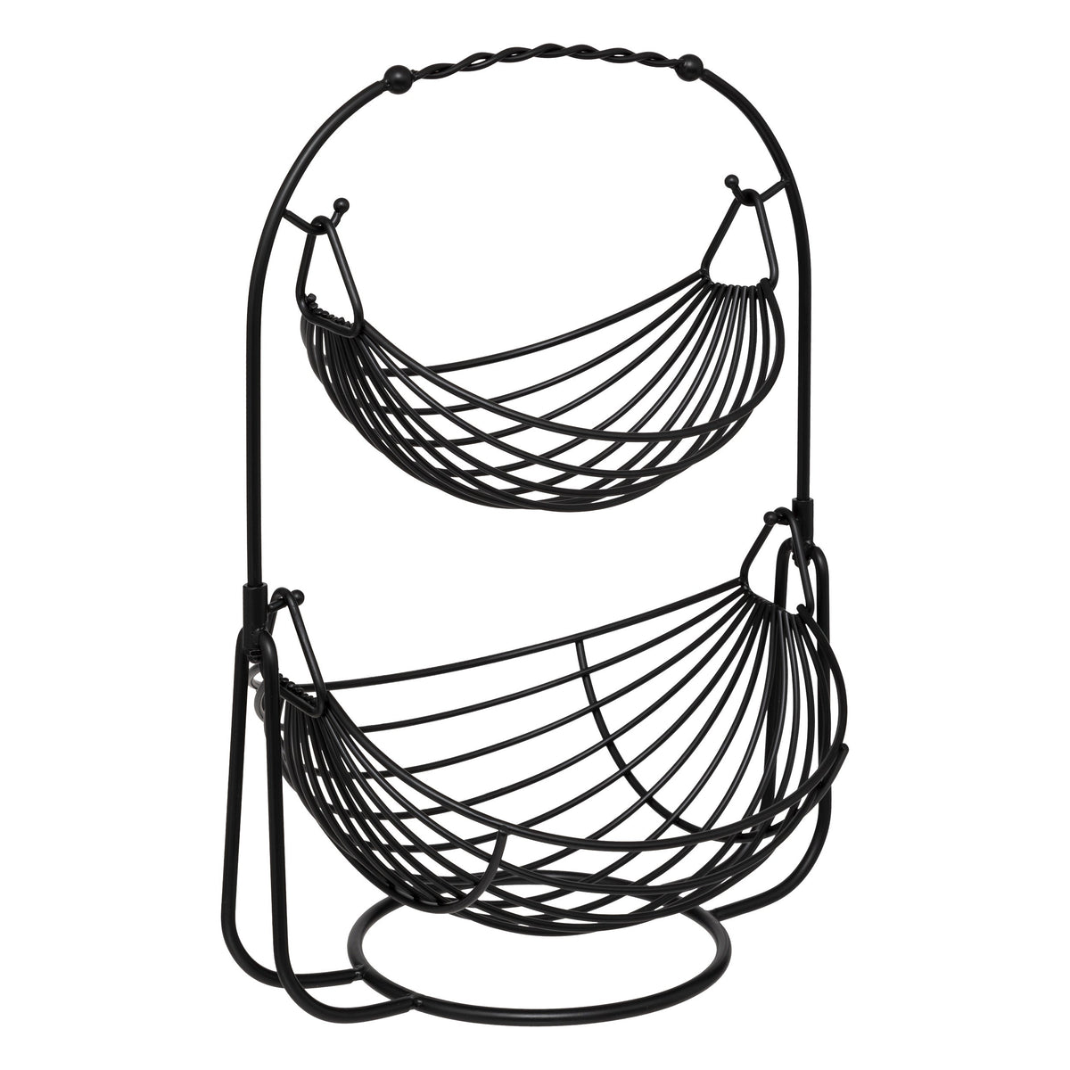 FRUIT BASKET BALANCE 2TIERS BK
