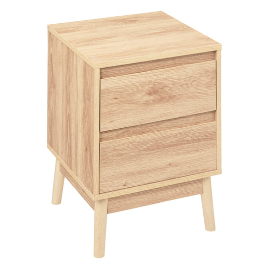 Abana 2-Drawer Bedside Table
