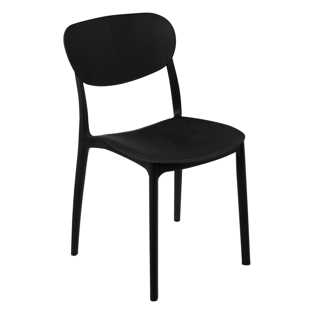 Plasta Stackable Chair – Black