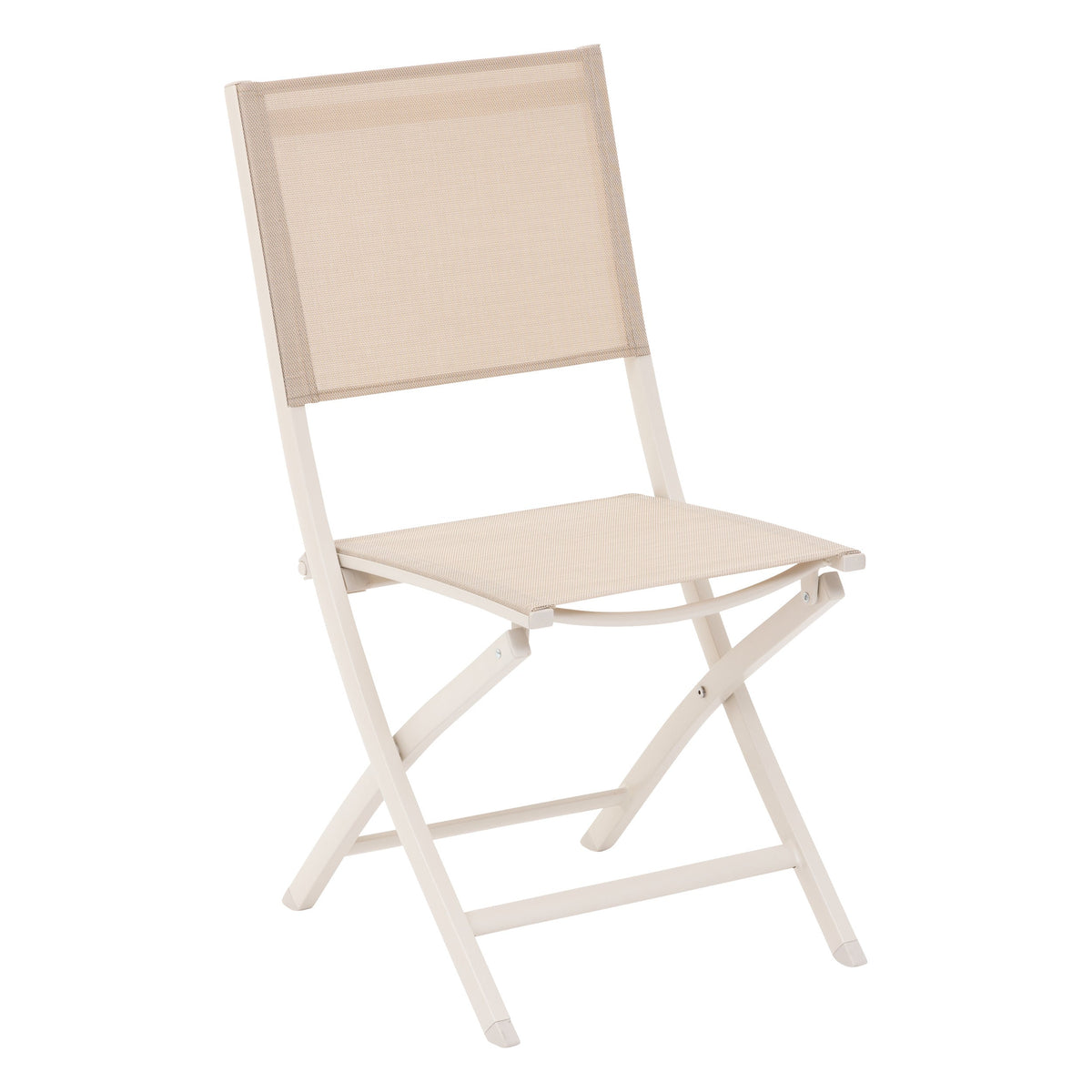 Essentia Folding Chair – Linen/Clay