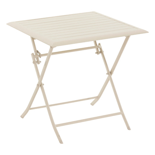 Azua Folding Aluminum Table for 2 – Clay