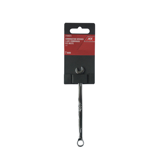 COMBINATION WRENCH 7MM POLISHED FINISH ACE