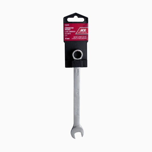 COMBINATION WRENCH 13MM POLISHED FINISH ACE