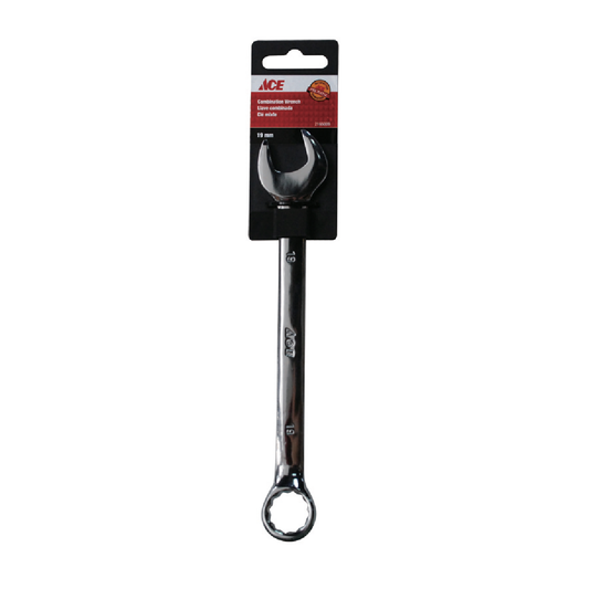 COMBINATION WRENCH 19MM POLISHED FINISH ACE