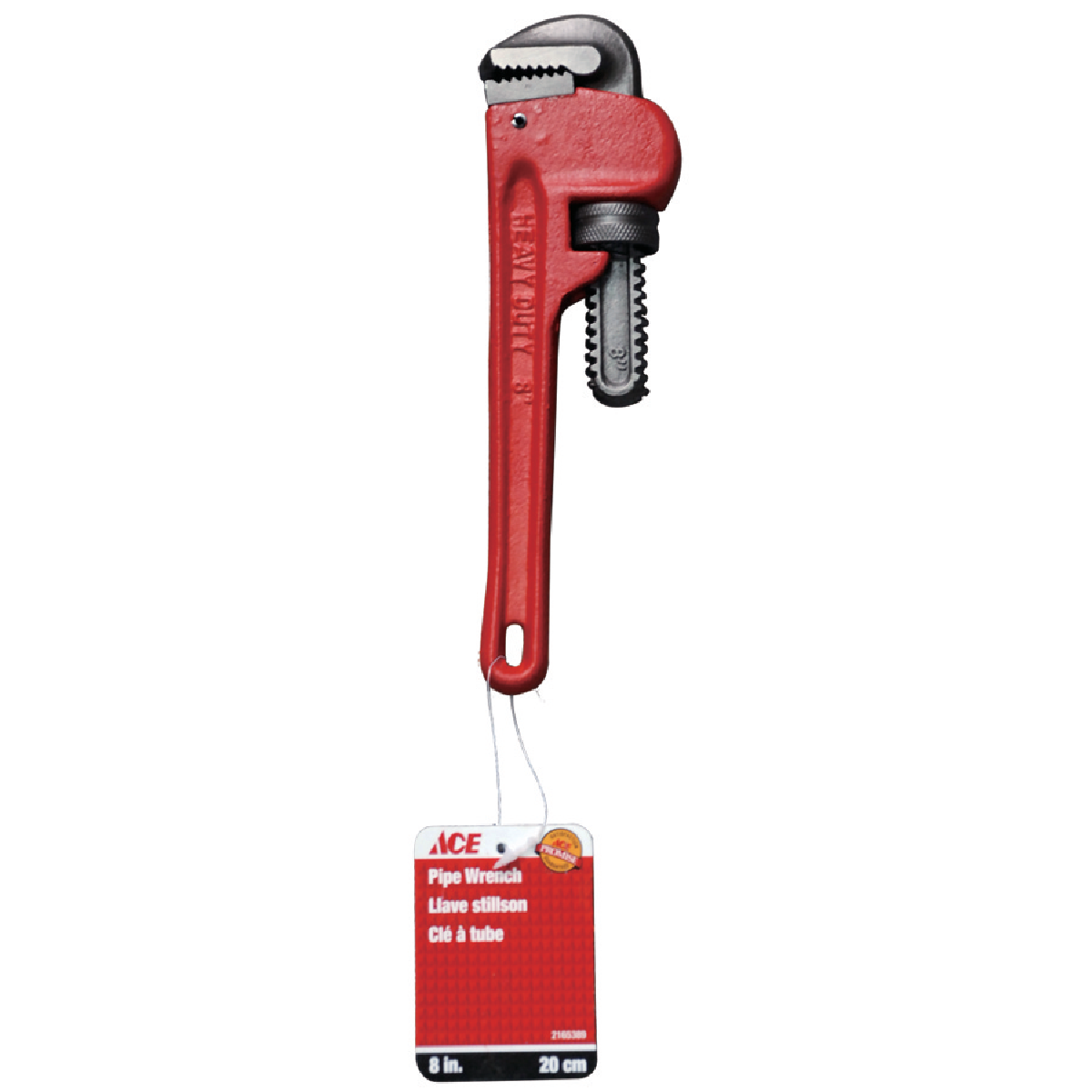 PIPE WRENCH 8IN (20CM) ACE