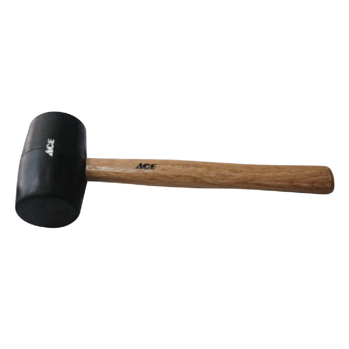 RUBBER MALLET 16OZ (0.45KG) HICKORY WOOD HANDLE ACE