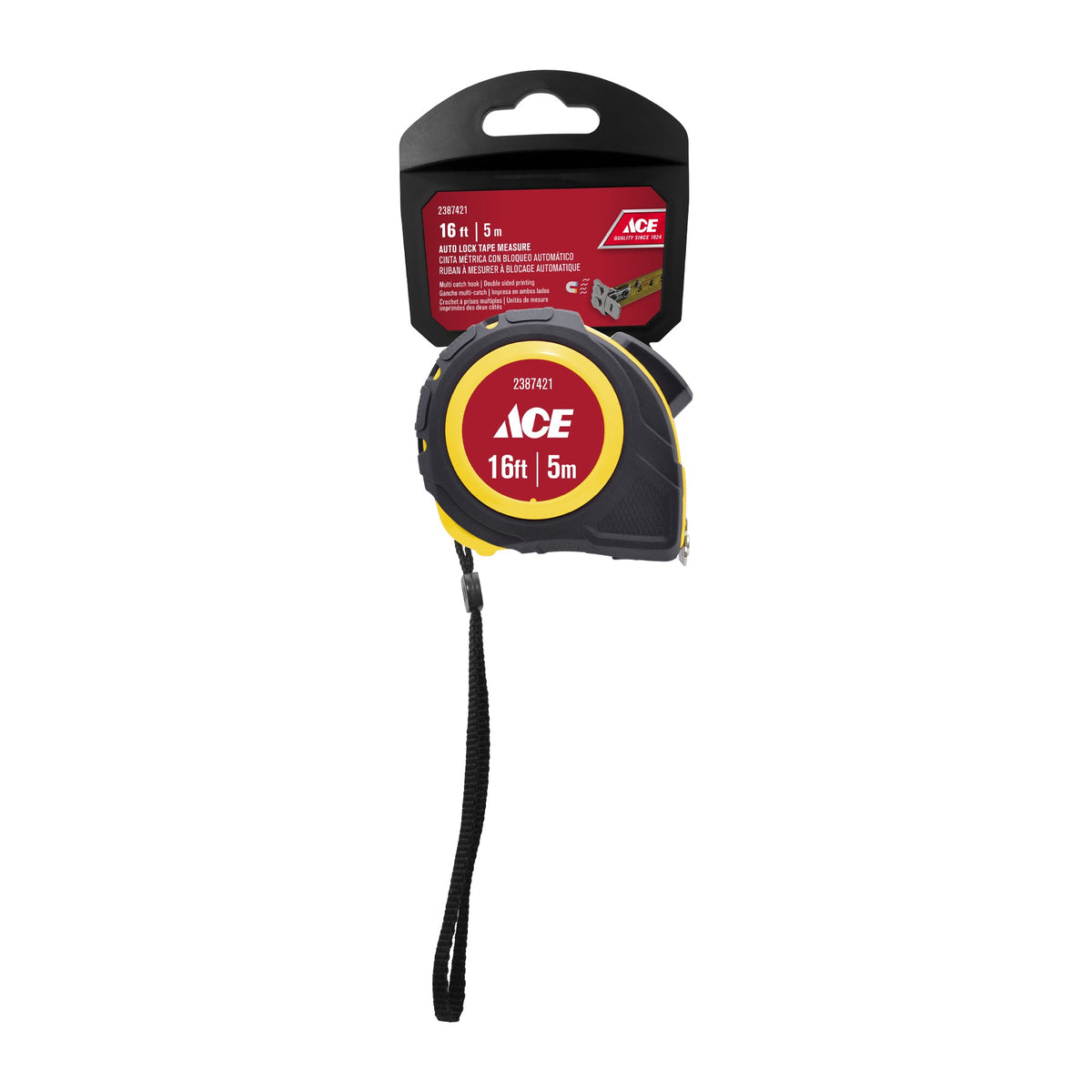 ACE 16-ft. Auto-Retractable Tape Measure