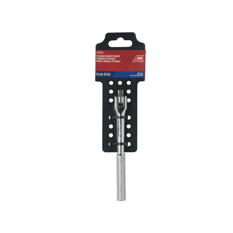 FLEXIBLE HANDLE 1/4IN DRIVE BY 14CM (5 1/2IN) ACE