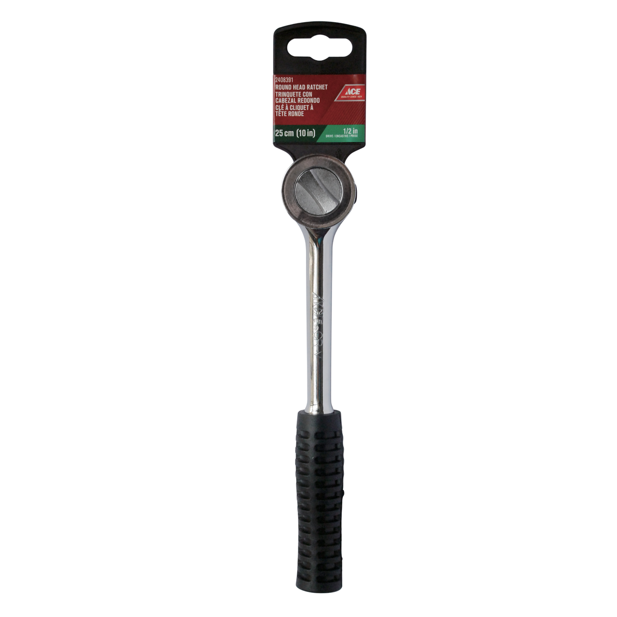 STANDARD ROUND HEAD RATCHET 1/2IN DRIVE ACE