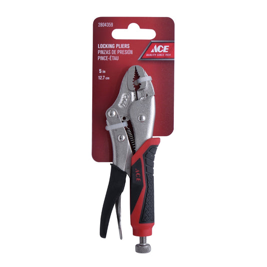 LOCKING PLIERS 13CM (5IN) COMFORT GRIP HANDLE ACE