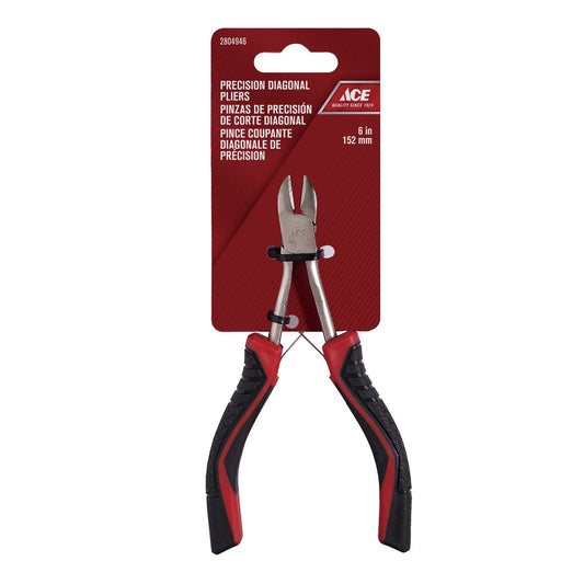 PRECISION DIAGONAL CUTTING PLIERS 6IN (15CM) TPR GRIP ACE