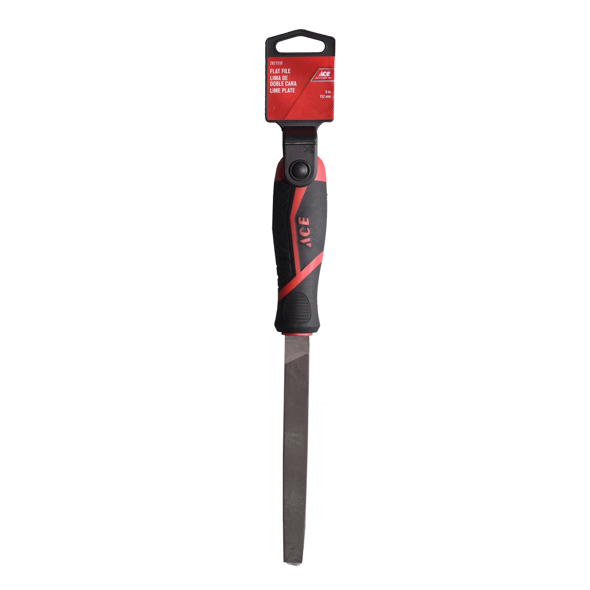FLAT FILE 152MM (6IN) SECOND CUT TPR GRIP ACE