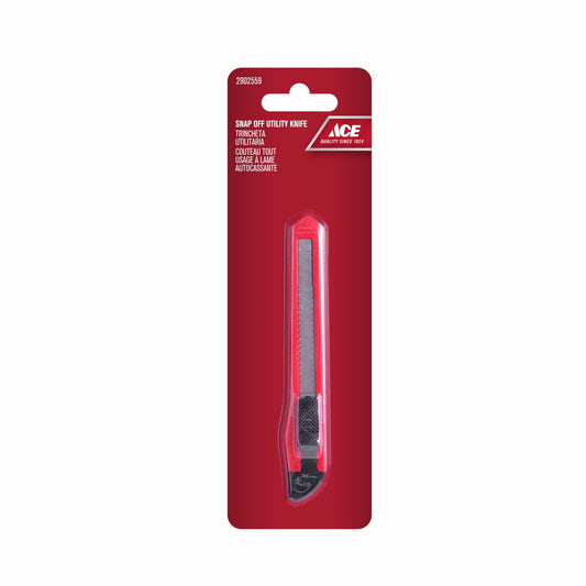 UTILITY KNIFE 9MM PS SNAP OFF ACE