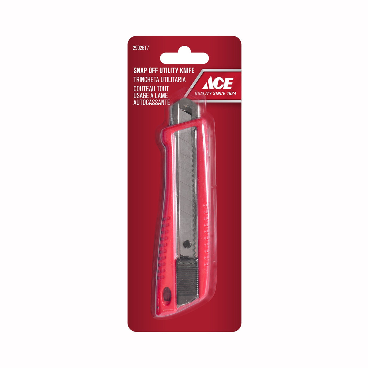 UTILITY KNIFE 18MM CS BLADE SNAP OFF ACE