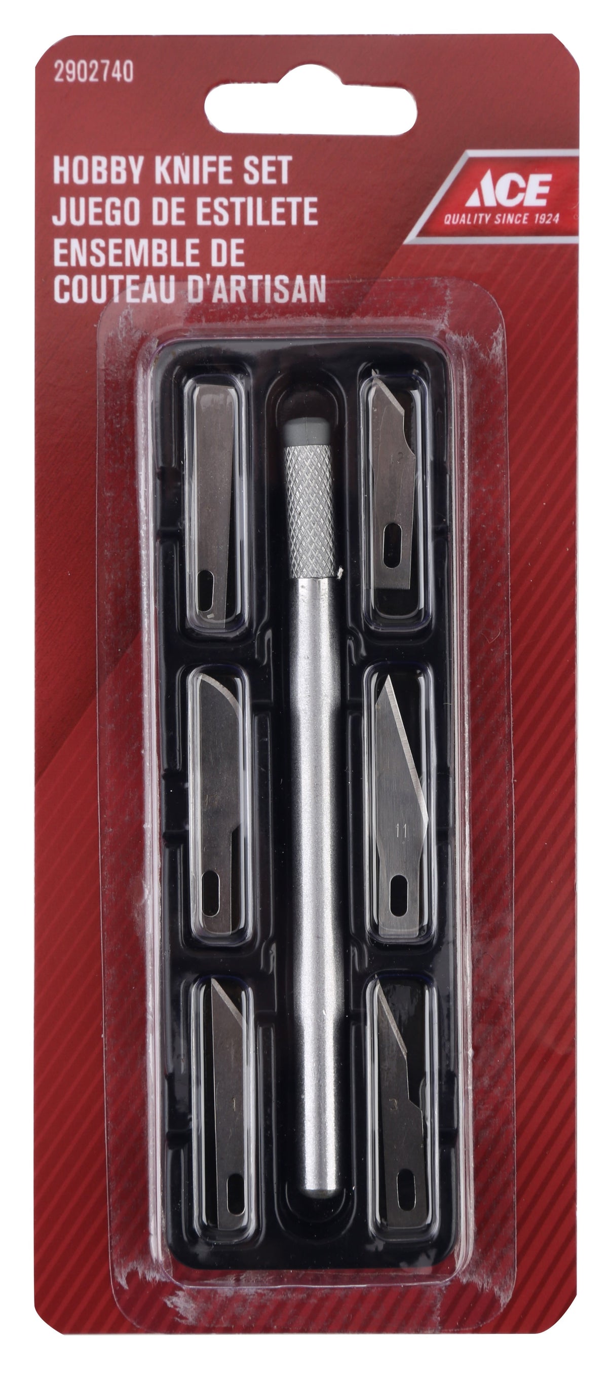 HOBBY KNIFE SET 7PC ACE