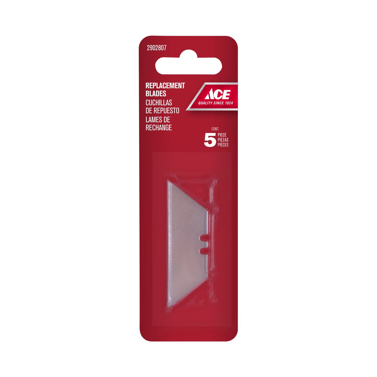 REPLACEMENT BLADES UTILITY HEAVY DUTY SK-5 T SHAPE 5PC ACE