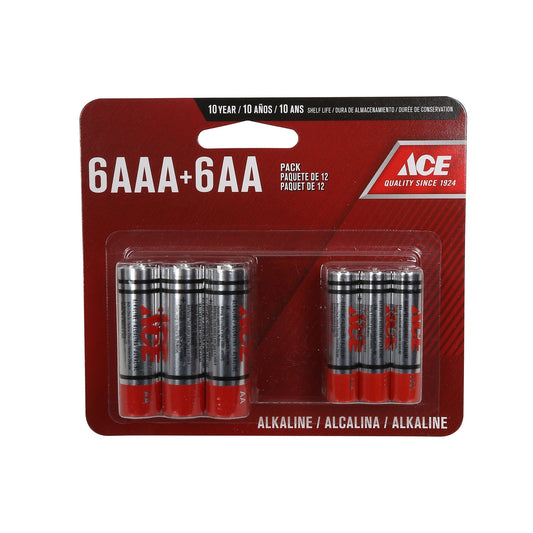 ACE ALKALINE BATTERY 12PK