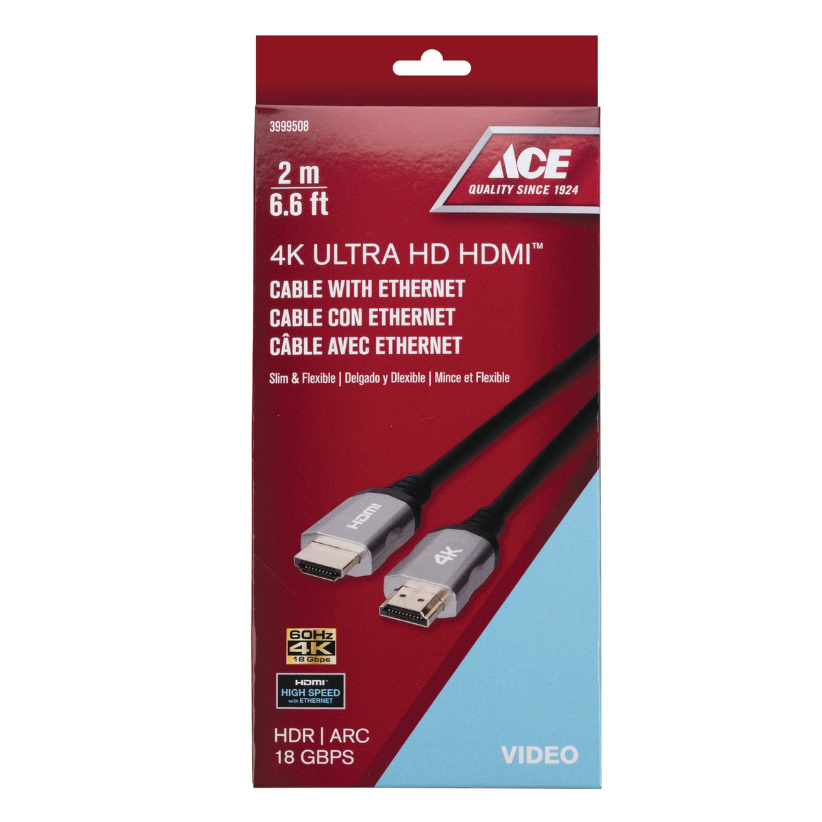 ACE 4K HDMI CABLE 2M