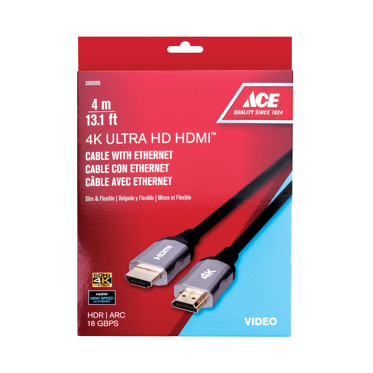 ACE 4K HDMI CABLE 4M