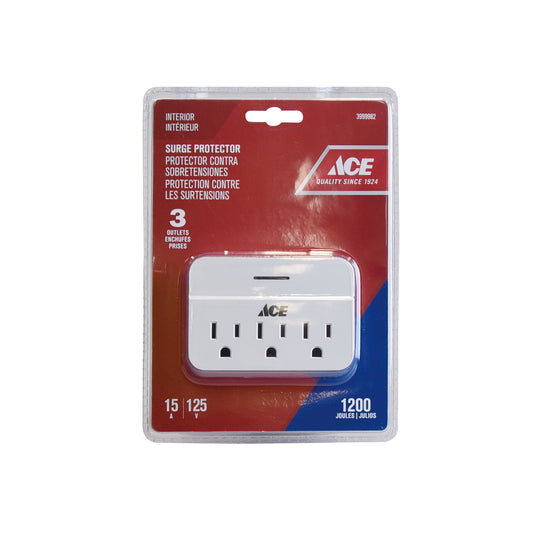 ACE SURGE PROTECTOR 3 OUTLET ADAPTER