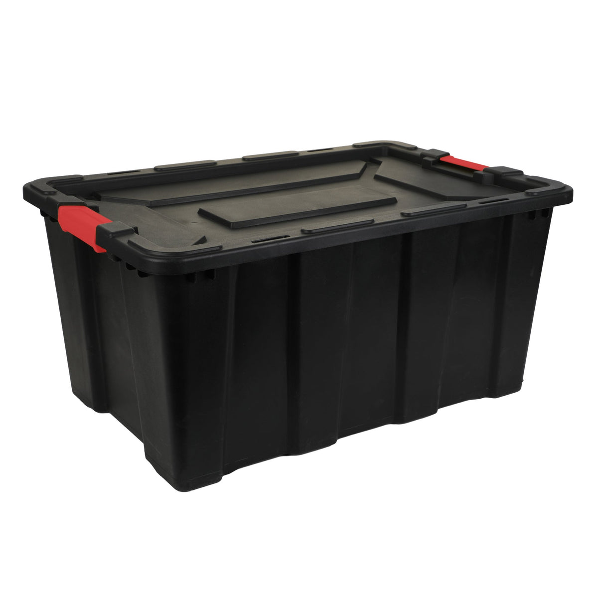 ACE STORAGE BOX WITH LATCH BLACK 100L