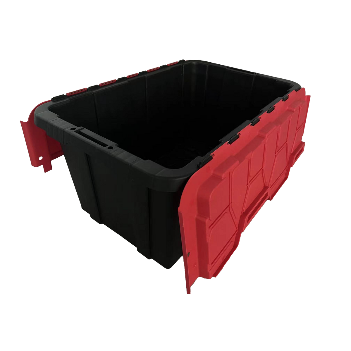 ACE HINGE FLIP LID STORAGE BOX BLACK 15 GAL (57L)