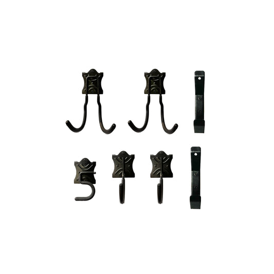 ACE 7 PIECE GARAGE METAL HOOK KIT