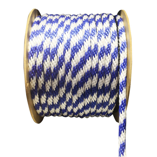 ACE 5/8 in. x 200 ft. blue and white braided polypropylene rope