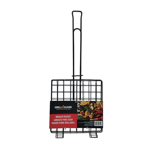 Grill Mark nonstick long-handle grill basket