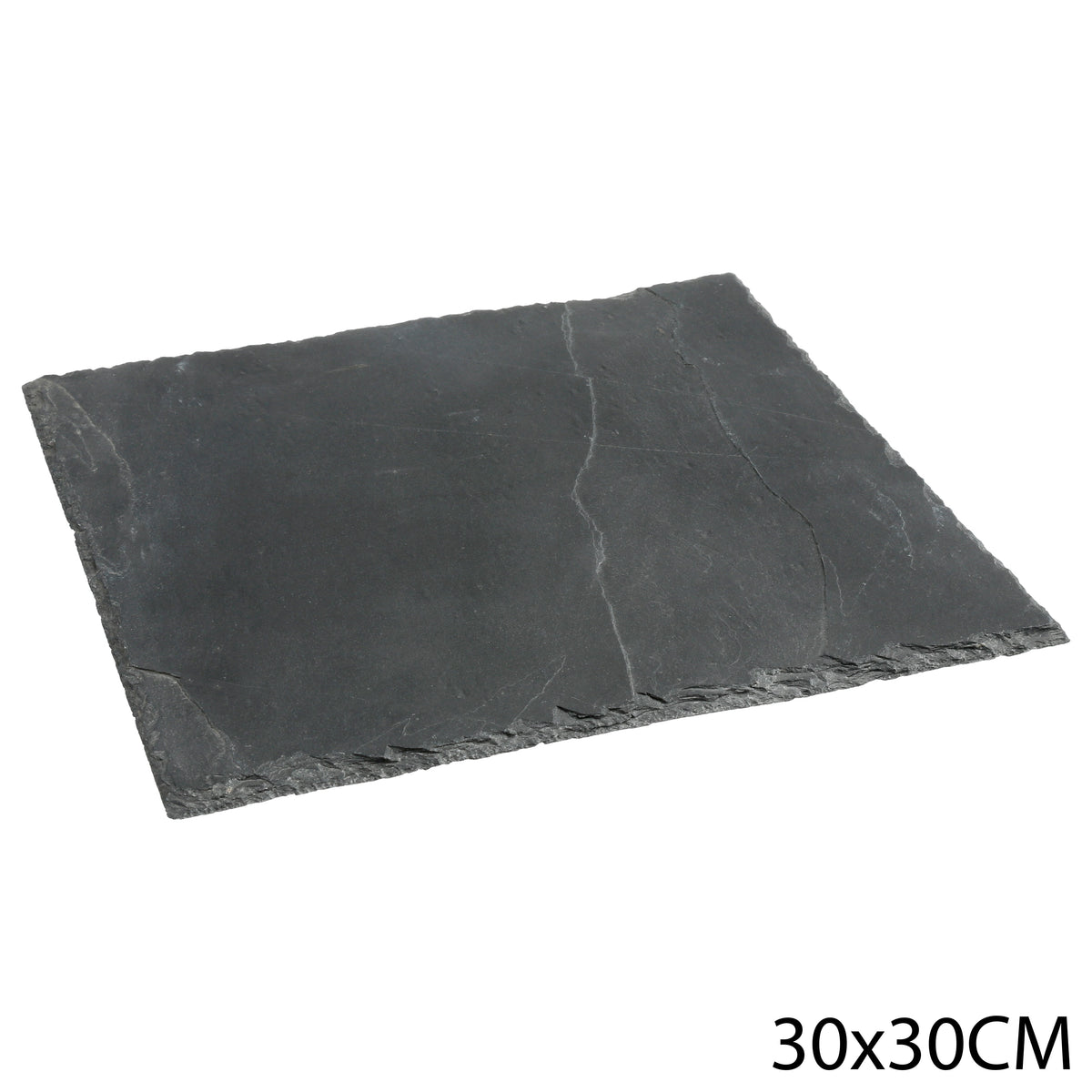 SLATE PLATE 30X30SG