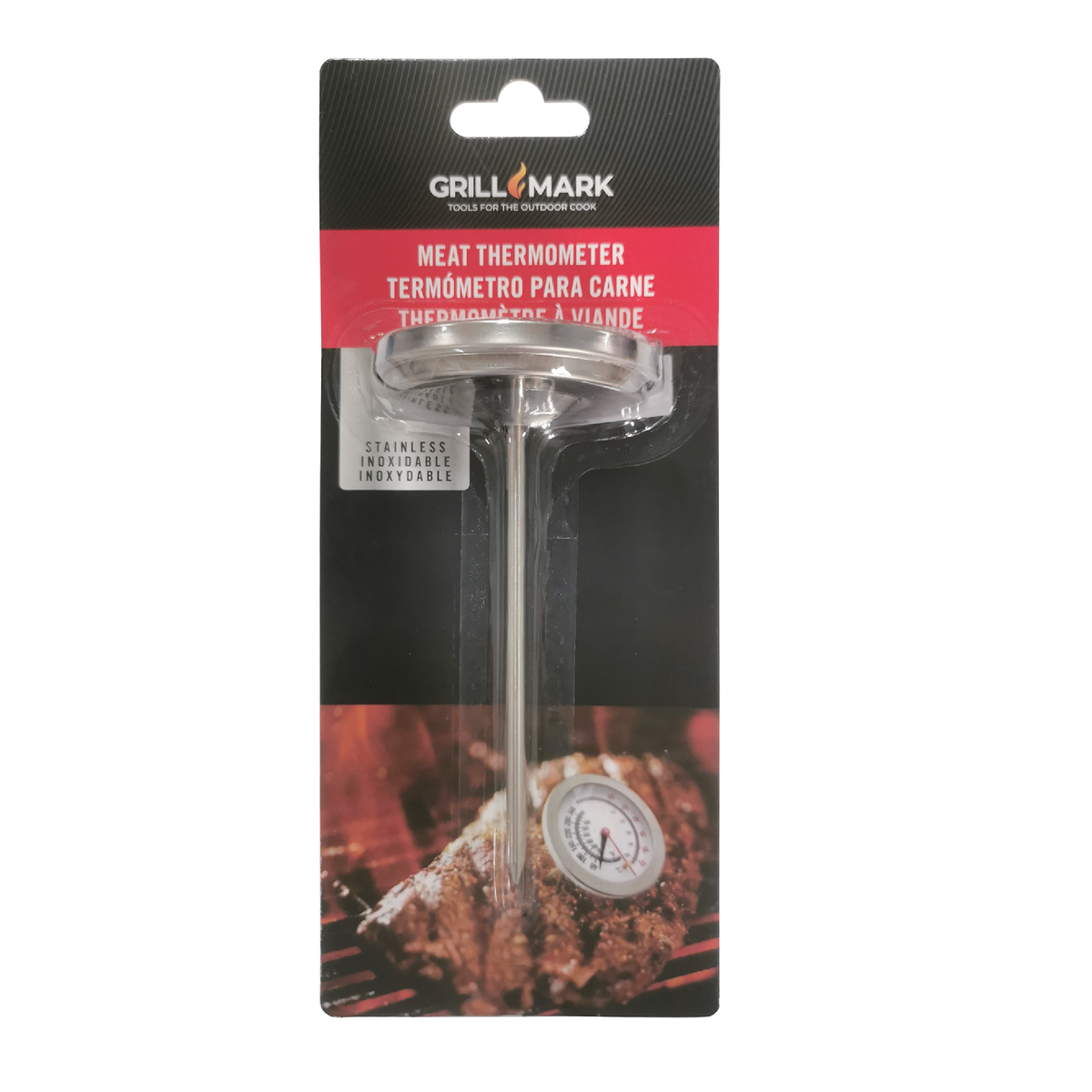 GRILL MARK ANALOG THERMOMETER