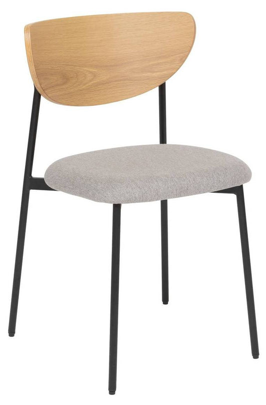 Jaisa Chair – Gray/Black